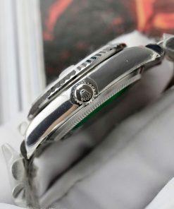 Đồng hồ Rolex DateJust Rep 11 cao cấp nữ mặt bạc cọc số hình ông sao 31mm (2)