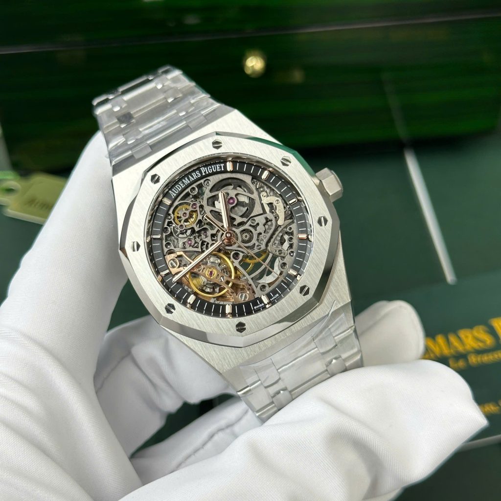 Đồng hồ Audemars Piguet Royal Oak 15407 Replica 11 mặt số lộ cơ 41mm (2)