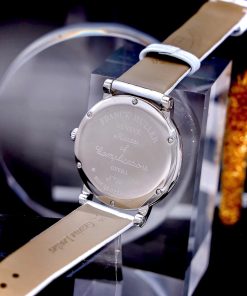 Đồng hồ Franck Muller Opera Infinity Ronde Đính Đá Dây Da Trắng Fake Cao Cấp 37mm