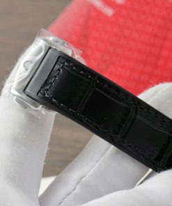 Đồng hồ Omega Constellation Co-Axial Replica 11 nam dây da màu đen 41mm (2)