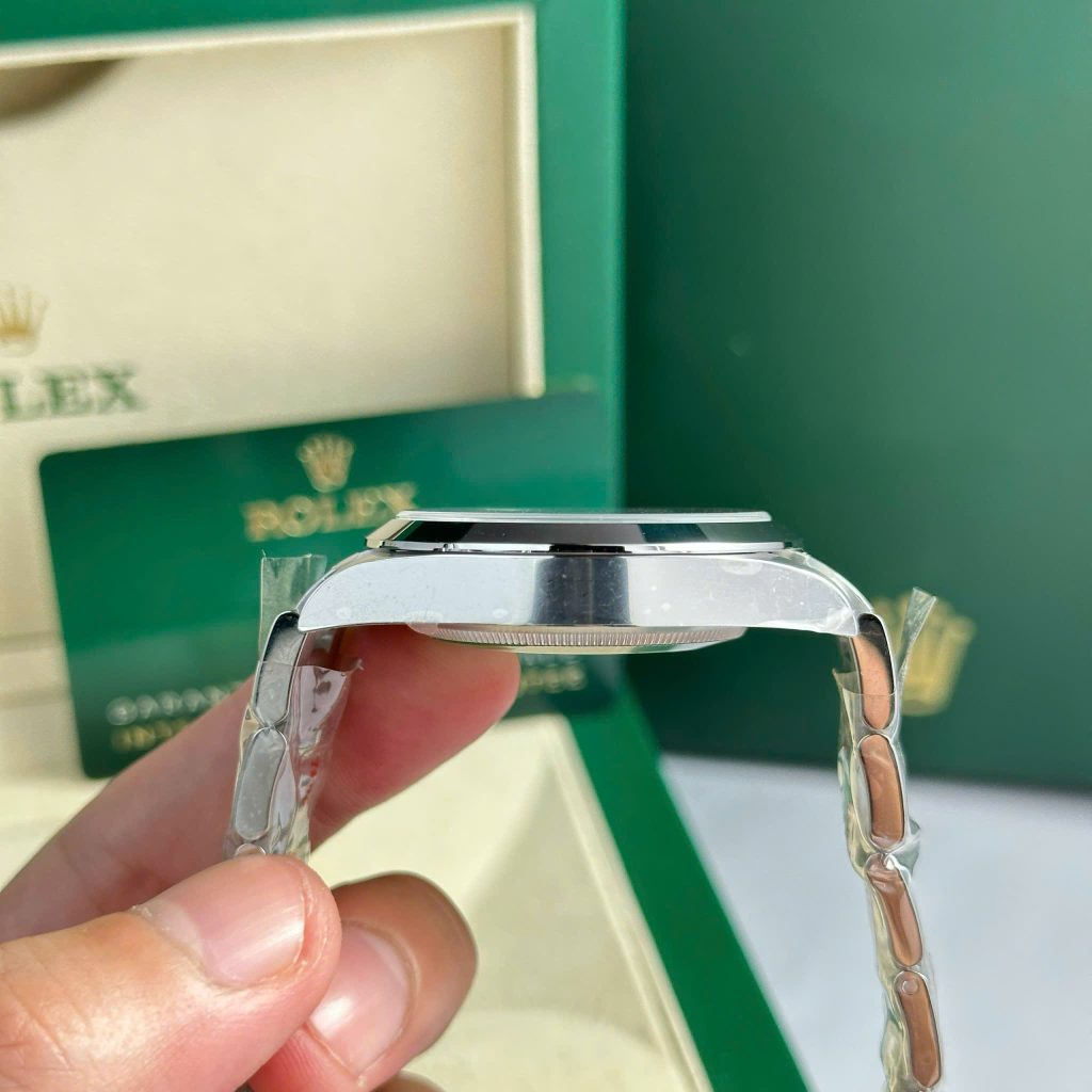 Đồng hồ Rolex Air King 126900 Replica 11 mặt đen nhà máy Clean 40mm (2)