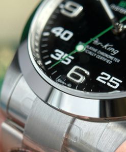Đồng hồ Rolex Air King 126900 Replica 11 mặt đen nhà máy Clean 40mm (2)
