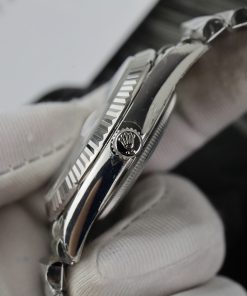 Đồng hồ Rolex Day-Date Fake 1 1 mặt trắng cọc số la mã nhà máy EW 40mm (2)