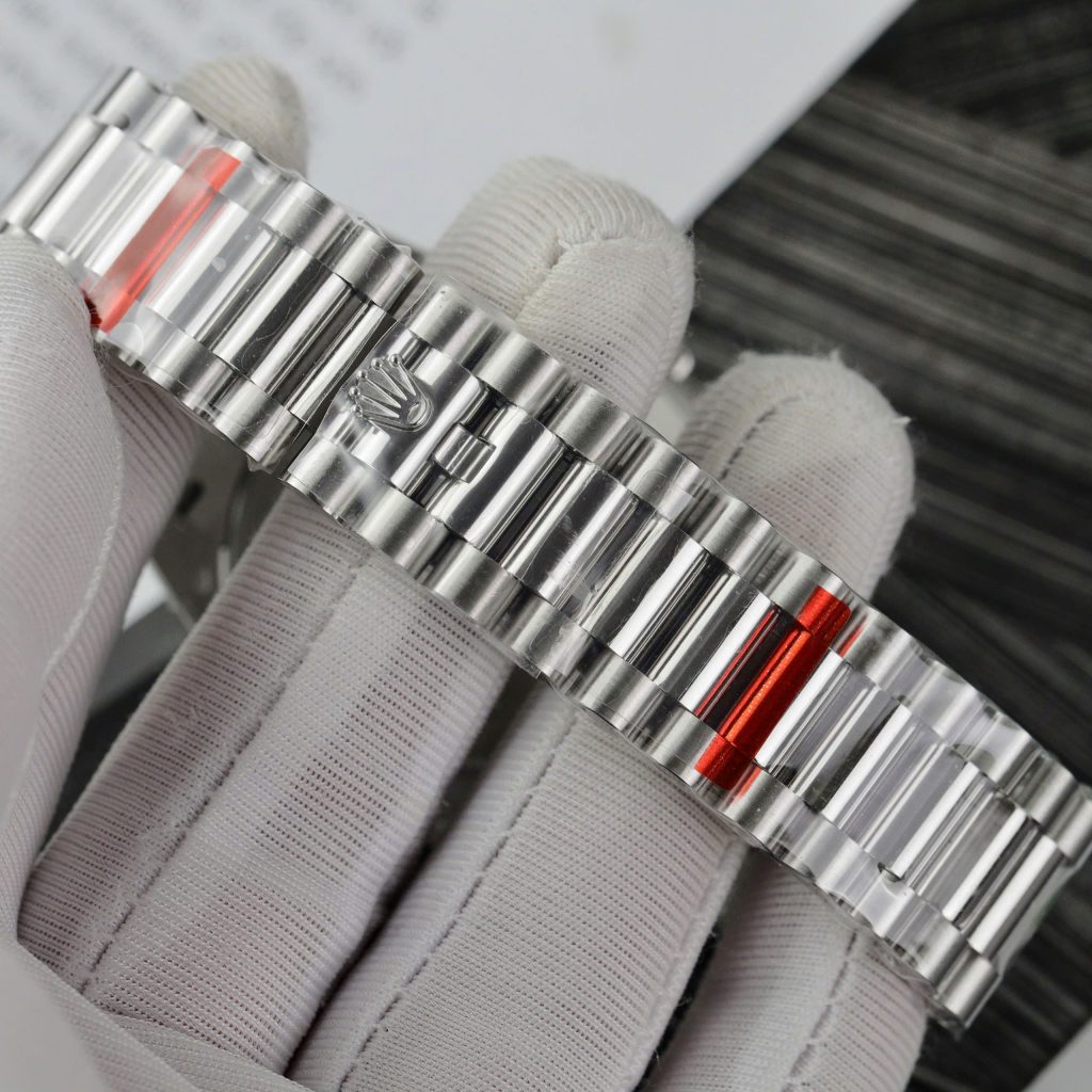 Đồng hồ Rolex Day-Date Fake Cao Cấp mặt xanh lá dây nhà máy EW 40mm (2)