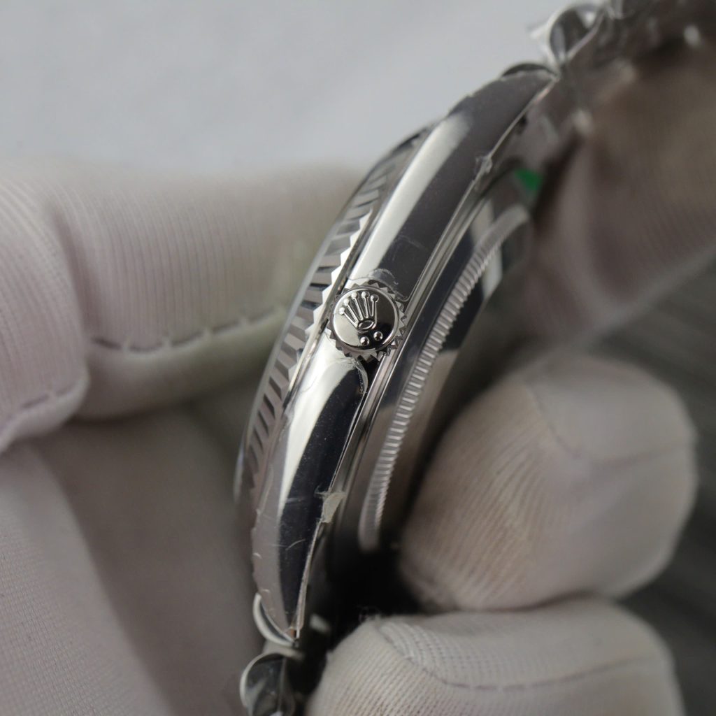 Đồng hồ Rolex Day-Date Fake Cao Cấp mặt xanh lá dây nhà máy EW 40mm (2)