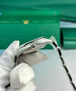 Đồng hồ Rolex Oyster Perpetual 126000 Rep 11 mặt xanh dương nhà máy Clean 36mm (2)