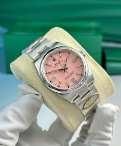 Đồng hồ Rolex Oyster Perpetual 126000 Replica 11 mặt hồng nhà máy Clean 36mm (2)