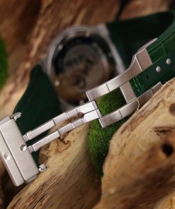 Đồng hồ Salvatore Ferragamo F80 Classic nam xanh Green dây da Fake 11 40mm