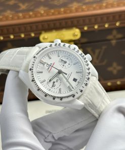 Đồng hồ Omega Speedmaster chế tác vỏ gốm trắng nhà máy N1 44mm (8)