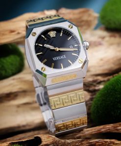 Đồng hồ Versace VE8F00524 Antares Nam Dây Kim Loại Demi Fake 11 44mm