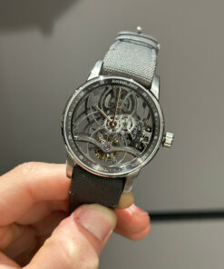 Đồng hồ Audemars Piguet 26600 Tourbillon Openworked Rep 11 máy lộ cơ màu xám 41mm (2)
