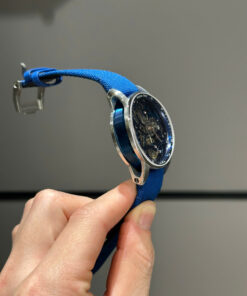 Đồng hồ Audemars Piguet 26600 Tourbillon Openworked Rep 11 máy lộ cơ màu xanh 41mm (2)