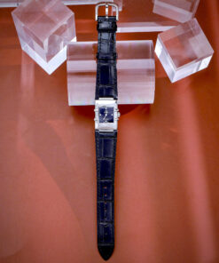 Đồng hồ Omega Constellation Quadra Quartz Dây Da Fake Cao Cấp 22x28mm