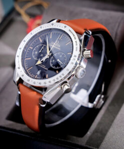 Đồng hồ Omega Speedmaster '57 Chronograph Dây Da Cam Fake 11 44mm