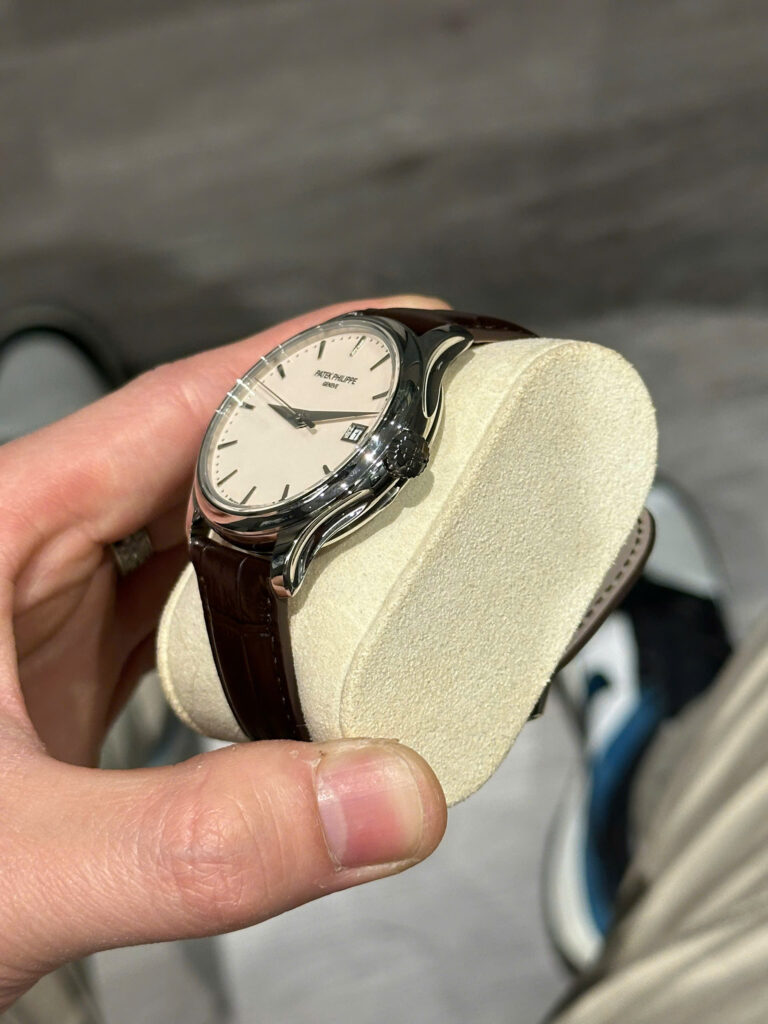 Đồng hồ Patek Philippe Calatrava 5227 Replica 1 1 dây da nhà máy 3K 39mm (2)