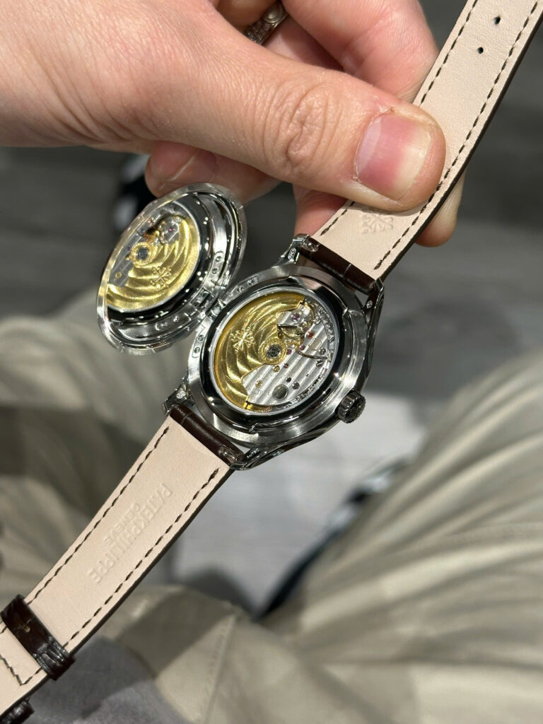 Đồng hồ Patek Philippe Calatrava 5227 Replica 1 1 dây da nhà máy 3K 39mm (2)