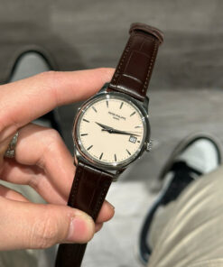 Đồng hồ Patek Philippe Calatrava 5227 Replica 1 1 dây da nhà máy 3K 39mm (2)