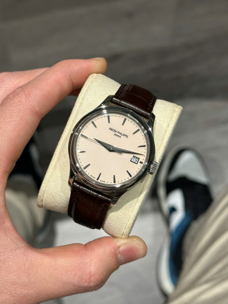 Đồng hồ Patek Philippe Calatrava 5227 Replica 1 1 dây da nhà máy 3K 39mm (2)