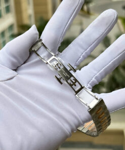 Đồng hồ Patek Philippe Cubitus 5821 demi rose gold Rep 1 1 mặt vuông màu chocolate 45mm (2)