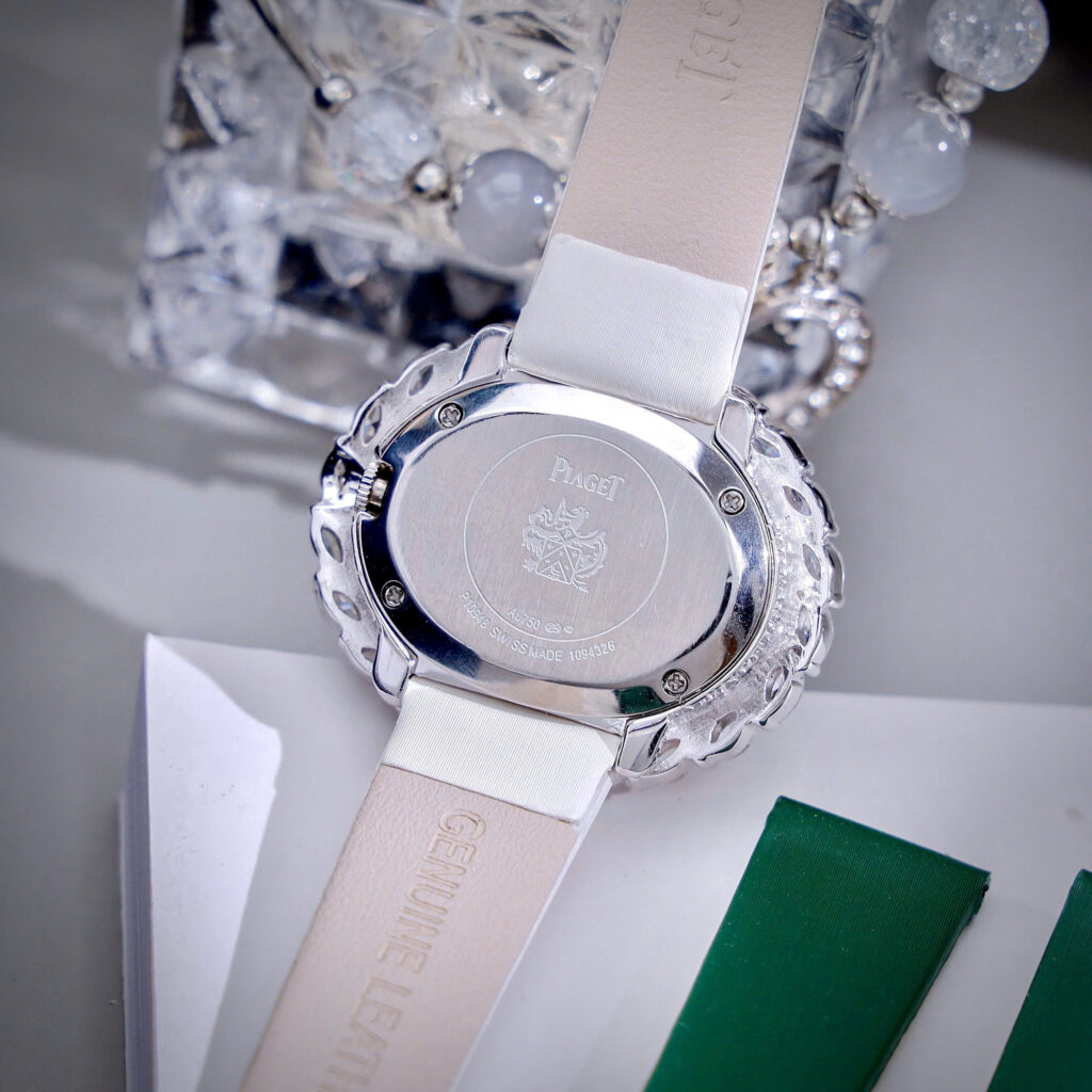  Đồng hồ Piaget Limelight Nữ Mặt Xanh Ngọc Đính Đá Like Auth 30x36mm