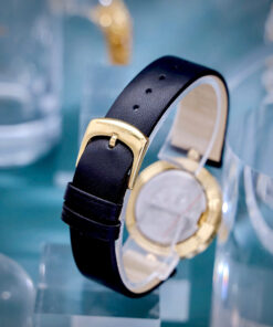 Đồng hồ Versace Eon Nữ Dây Da Đen Mặt Xoay 360 Độ Like Auth 33mm