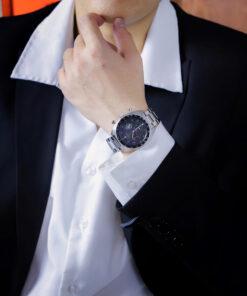 Đồng Hồ Gucci Interlocking G Chronograph Mặt Đen Like Auth 41mm