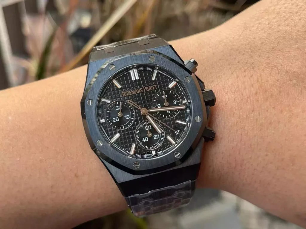 Đồng hồ Audemars Piguet Rep 11 Royal Oak 26240CE gốm đen nhà máy APS 41mm (1)