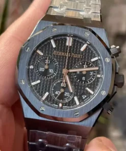 Đồng hồ Audemars Piguet Rep 11 Royal Oak 26240CE gốm đen nhà máy APS 41mm (1)