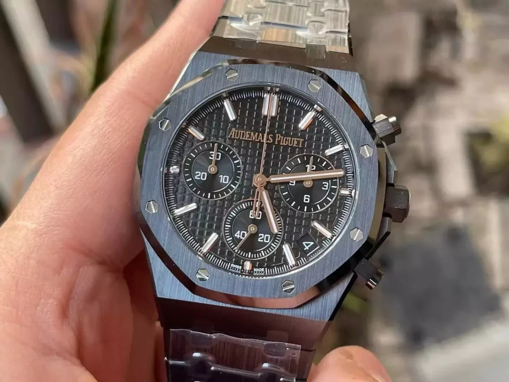 Đồng hồ Audemars Piguet Rep 11 Royal Oak 26240CE gốm đen nhà máy APS 41mm (1)