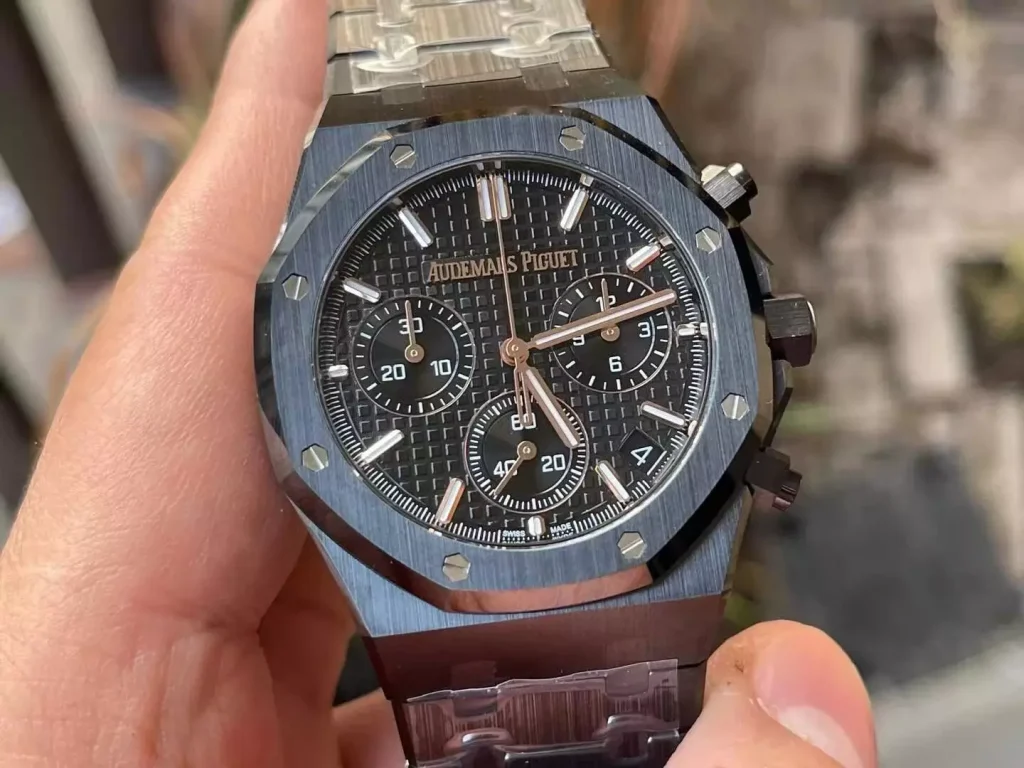 Đồng hồ Audemars Piguet Rep 11 Royal Oak 26240CE gốm đen nhà máy APS 41mm (1)