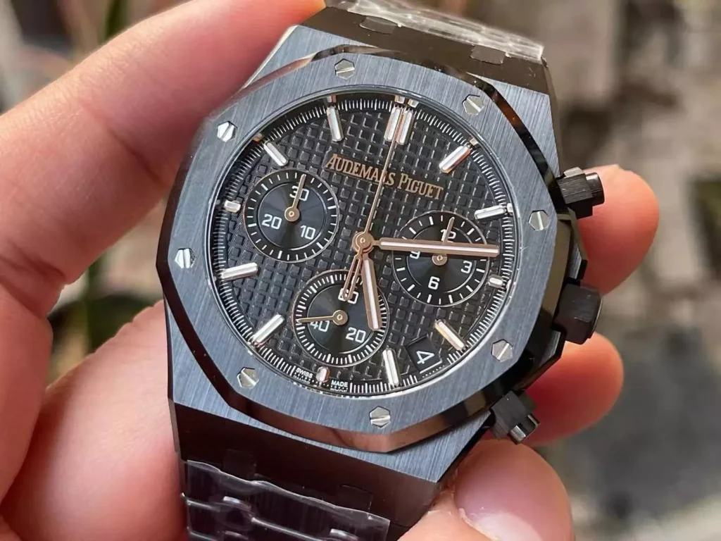 Đồng hồ Audemars Piguet Rep 11 Royal Oak 26240CE gốm đen nhà máy APS 41mm (1)
