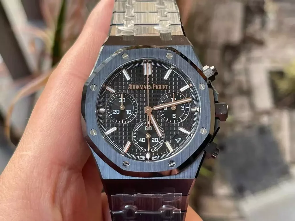 Đồng hồ Audemars Piguet Rep 11 Royal Oak 26240CE gốm đen nhà máy APS 41mm (1)