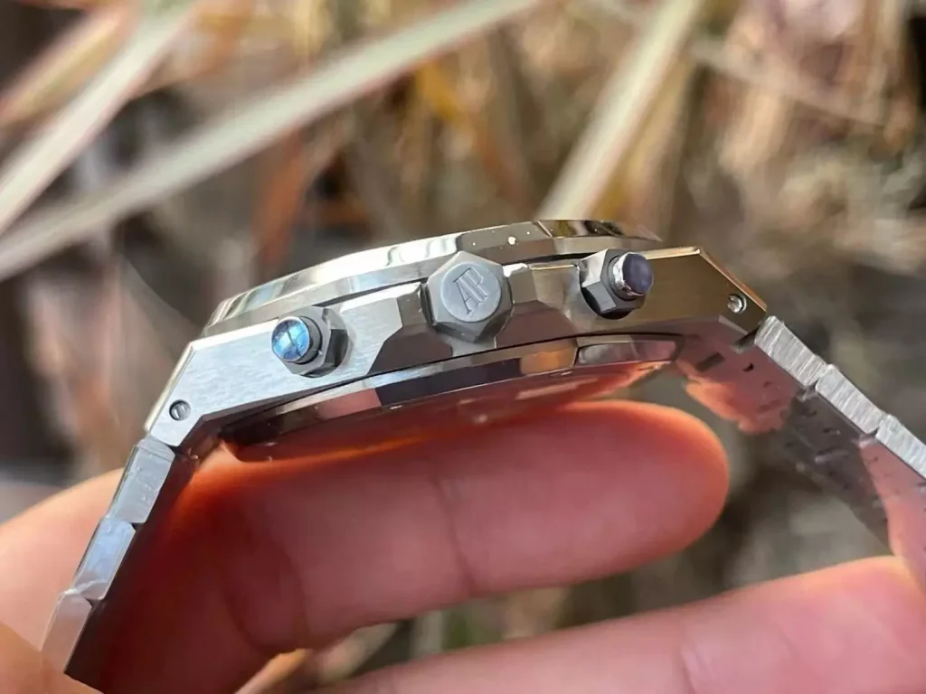 Đồng hồ Audemars Piguet Rep 11 Royal Oak 26240ST mặt trắng máy mỏng new 2025 41mm (4)