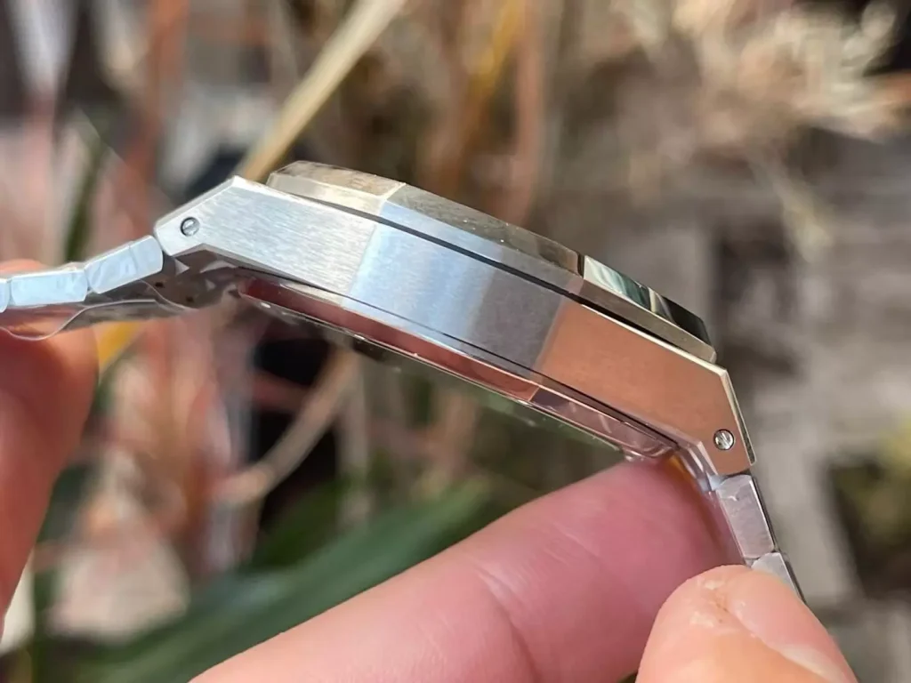 Đồng hồ Audemars Piguet Replica 11 Royal Oak 26240ST mặt đen máy mỏng nhà máy APS 41mm (2)