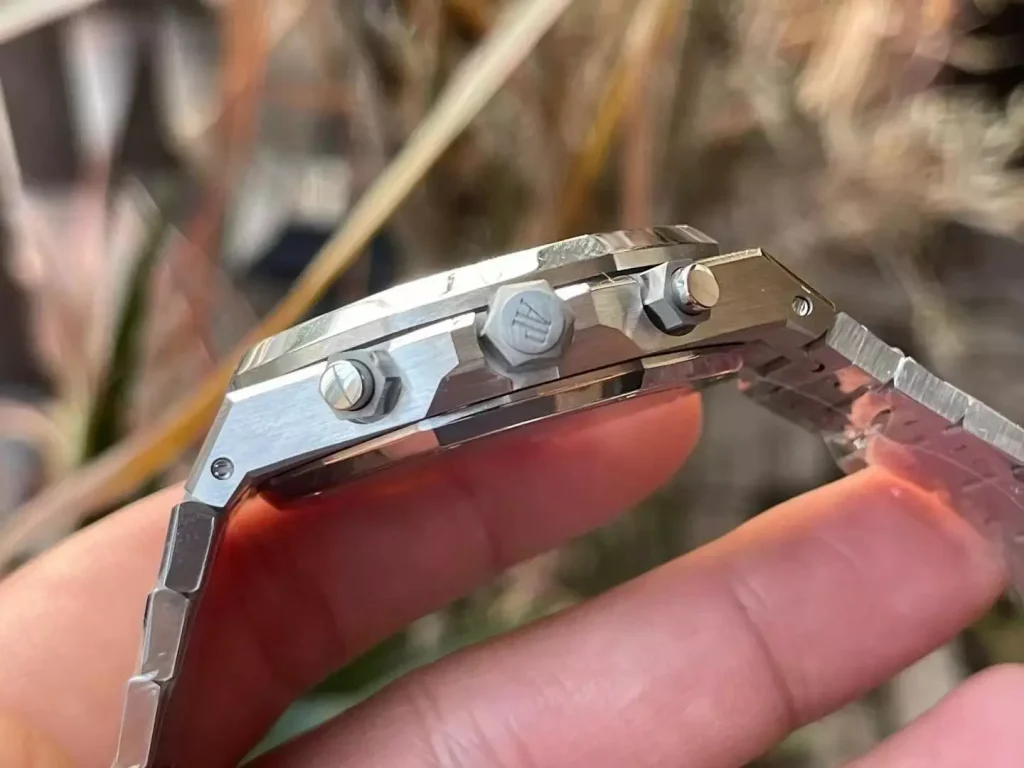 Đồng hồ Audemars Piguet Replica 11 Royal Oak 26240ST mặt đen máy mỏng nhà máy APS 41mm (2)