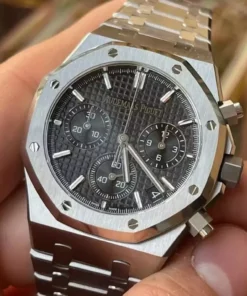 Đồng hồ Audemars Piguet Replica 11 Royal Oak 26240ST mặt đen máy mỏng nhà máy APS 41mm (2)