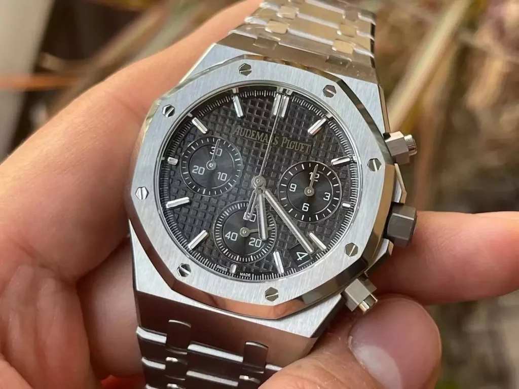 Đồng hồ Audemars Piguet Replica 11 Royal Oak 26240ST mặt đen máy mỏng nhà máy APS 41mm (2)