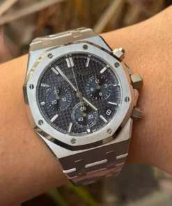 Đồng hồ Audemars Piguet Royal Oak 26240ST mặt xanh blue máy mỏng new 2025 41mm (2)