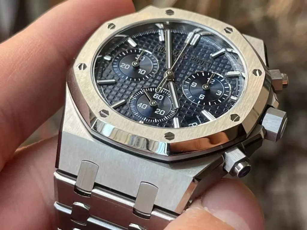 Đồng hồ Audemars Piguet Royal Oak 26240ST mặt xanh blue máy mỏng new 2025 41mm (2)