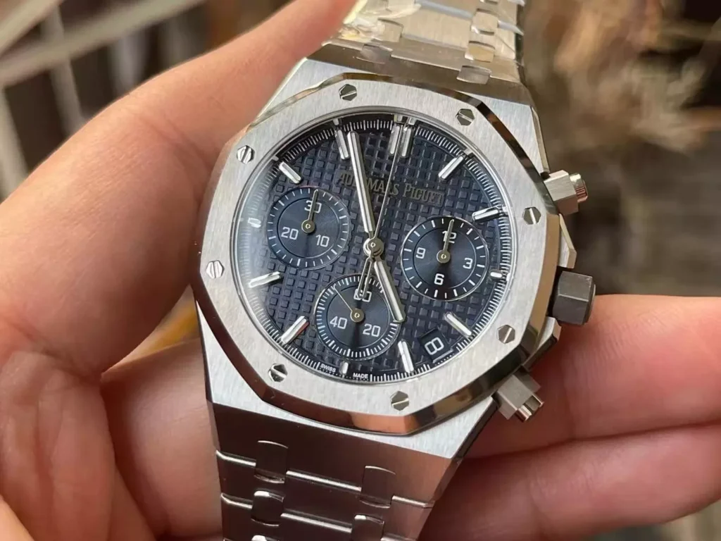 Đồng hồ Audemars Piguet Royal Oak 26240ST mặt xanh blue máy mỏng new 2025 41mm (2)