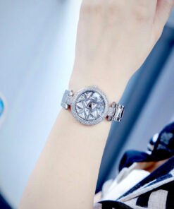 Đồng hồ Chopard Ladies Nữ Dây Kim Loại Đính Đá Viền Fake 1:1 36mm