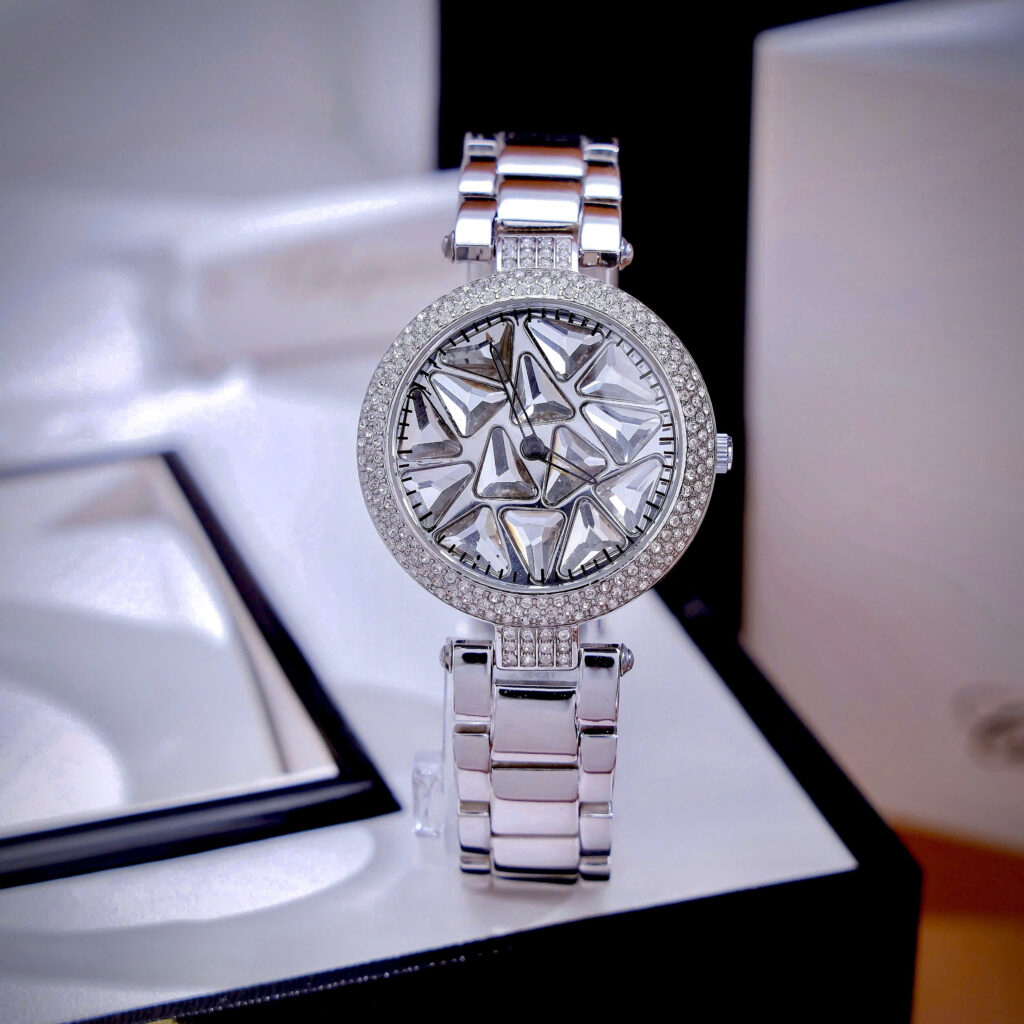 Đồng hồ Chopard Ladies Nữ Dây Kim Loại Đính Đá Viền Fake 1:1 36mm