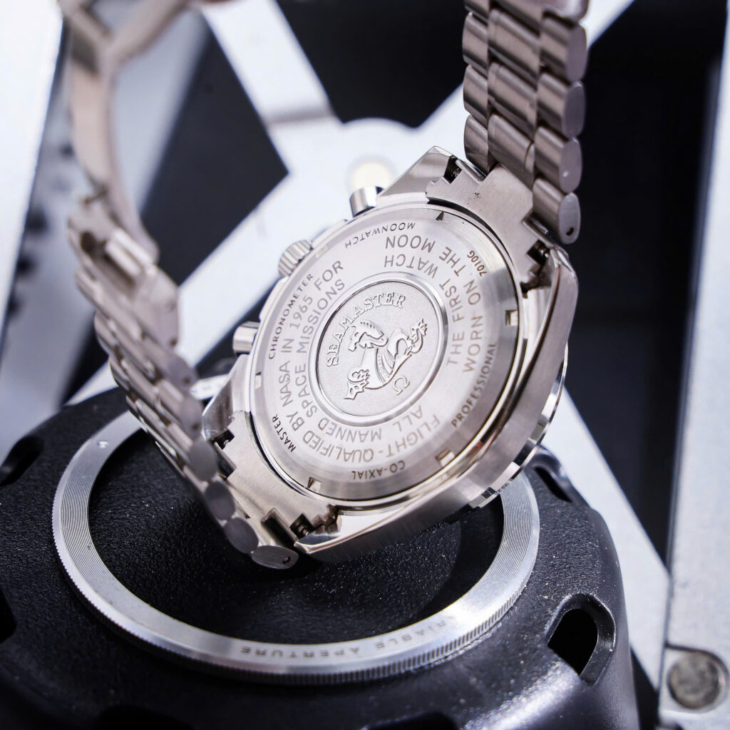 Đồng hồ Omega Speedmaster Chronograph Dây Kim Loại Fake Cao Cấp 43mm