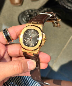 Đồng hồ Patek Philippe Nautilus 5711 bọc vàng 18K mặt xám xưởng 3K 40mm (1)