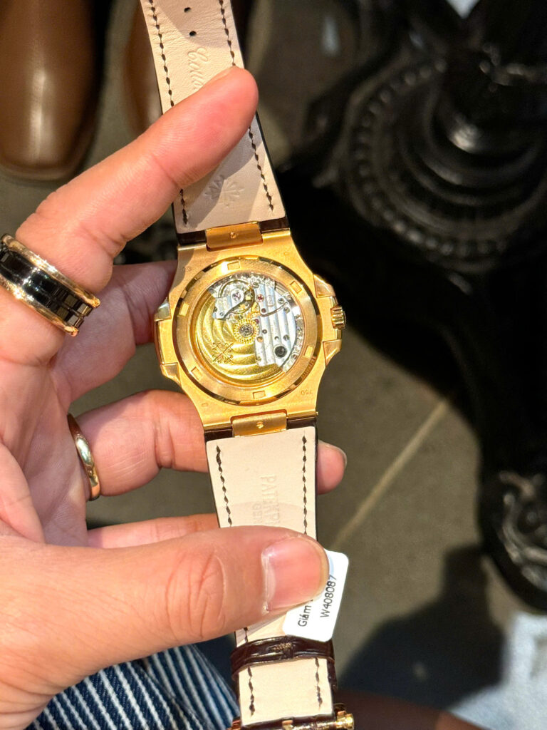 Đồng hồ Patek Philippe Nautilus 5711 bọc vàng 18K mặt xám xưởng 3K 40mm (1)