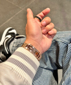 Đồng hồ Rolex Daytona bọc vàng hồng đính kim cương Moissanite 40mm (9)