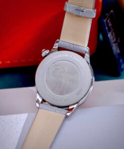 Đồng hồ Vacheron Constantin Égérie Moon Phase dây da đính đá fake 11 30mm