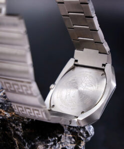 Đồng hồ Versace VE8F00524 Antares Nam Dây Kim Loại Mặt Xanh Green Fake 11 44mm