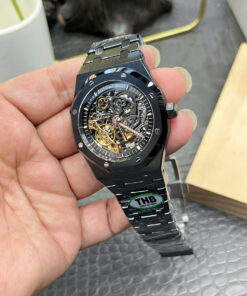 Đồng Hồ Audemars Piguet Royal Oak Double Balance Wheel Openworked 15416CE Xưởng THB 41mm (1)