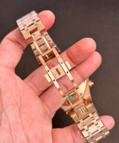 Đồng hồ Audemars Piguet Royal Oak 26331OR mặt xanh máy Thuỵ Sỹ 41mm (7)